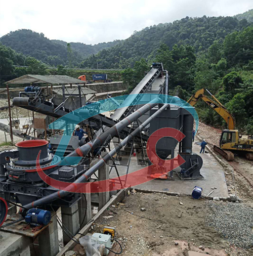 Qunimex Stone Crushing Dust Collecting Project in Vietnam